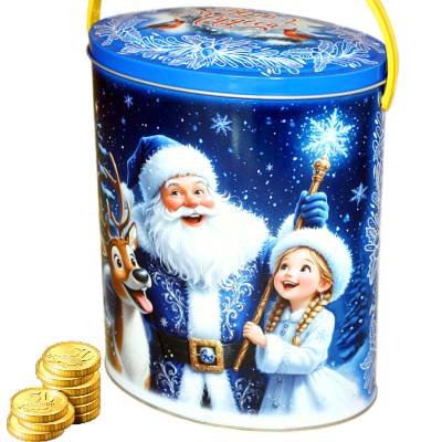 Недорогой детский новогодний подарок 1000 грамм