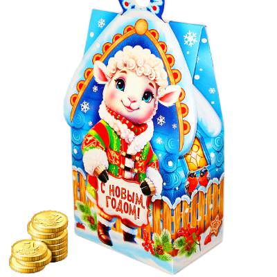 Детский новогодний подарок весом 300 грамм 